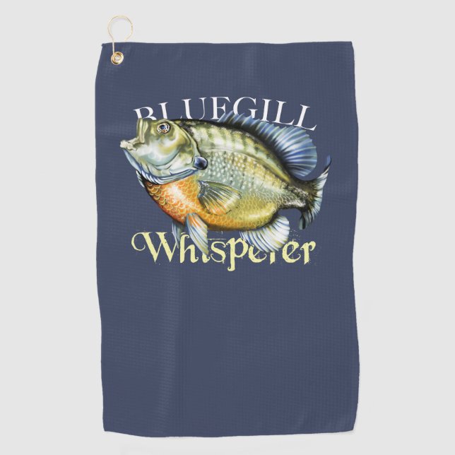 Bluegill Whisperer Fishing Towel (Front)