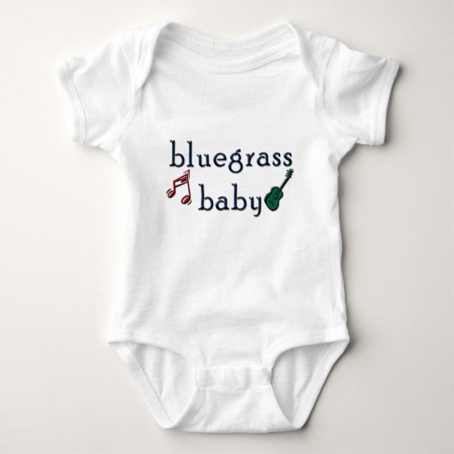 Bluegrass Baby Baby Bodysuit (Front)