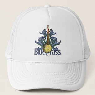 Bluegrass Banjo Design Caps