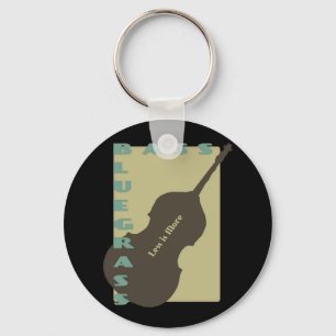 Bluegrass Bass: Less is More Key Ring