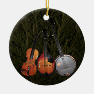 Bluegrass Christmas Tree Ceramic Tree Decoration