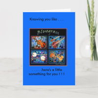 BLUEGRASS GREETING CARD