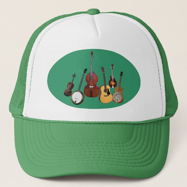 BLUEGRASS INSTRUMENTS-HAT TRUCKER HAT (Front)