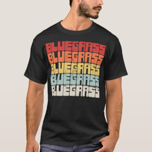 Bluegrass Music Bluegrass Band Retro Vintage  T-Shirt