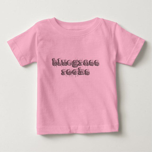 bluegrass rocks baby T-Shirt (Front)
