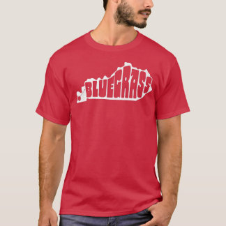 Bluegrass State & Commonwealth Of Kentucky Shape M T-Shirt