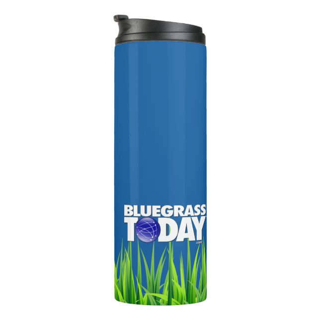 Bluegrass Today logo water bottle (Rotated Right)