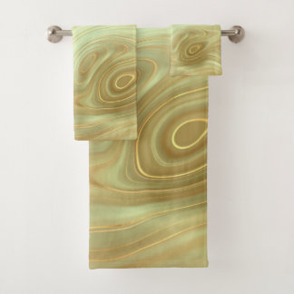 BlueGreen Grey Purple Red Pink Marble Towel Sets