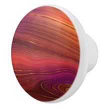 BlueGreen Grey PurpleRed Pink Ceramic Drawer Pulls