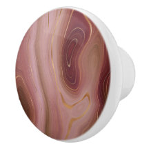 BlueGreen Grey PurpleRed Pink Ceramic Drawer Pulls