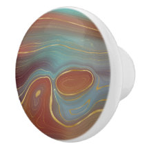 BlueGreen Grey PurpleRed Pink Ceramic Drawer Pulls