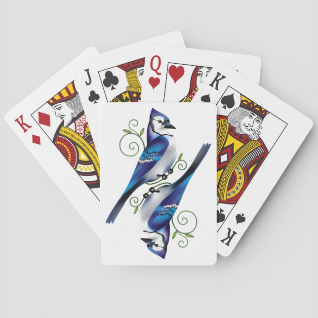 Bluejay Day Playing Cards (Back)