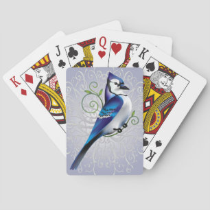 Bluejay Day Playing Cards