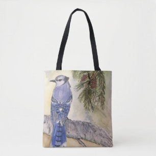 Bluejay Tote Bag