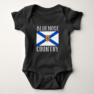 Bluenose Country East Coast Nova Scotia T-Shirt Baby Bodysuit