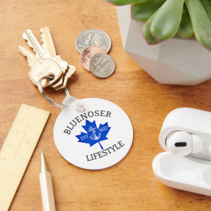 Bluenoser Lifestyle Maple leaf 902 Eh ! Key Ring