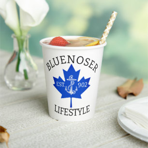 Bluenoser Lifestyle Maple leaf 902 Eh! paper cup