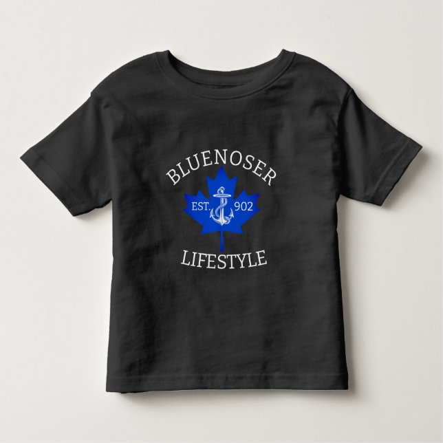 Bluenoser Lifestyle Maple leaf 902 Eh !  Toddler T-Shirt (Front)