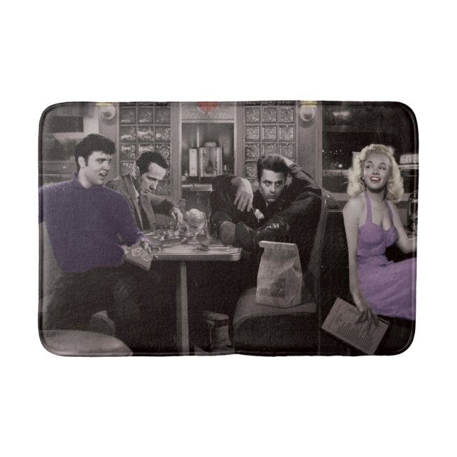 Blueplate 2 bath mat (Front)