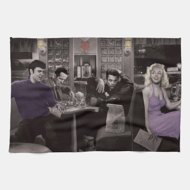 Blueplate 2 tea towel (Horizontal)