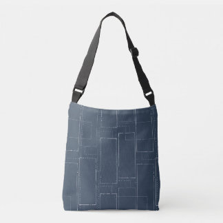 BluePrint- Blue Crossbody Bag
