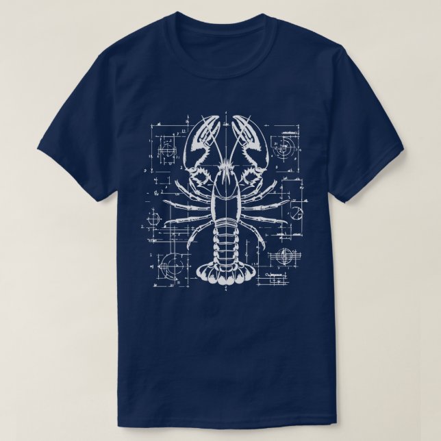 blueprint design T-Shirt (Design Front)