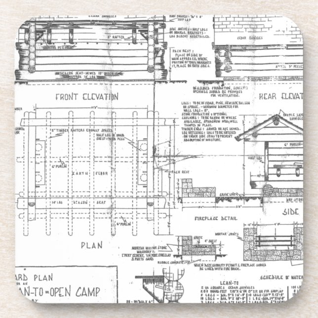 Blueprints Coaster (Front)