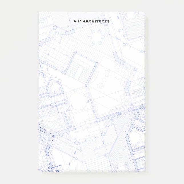 Blueprints Post-it Notes (Front)