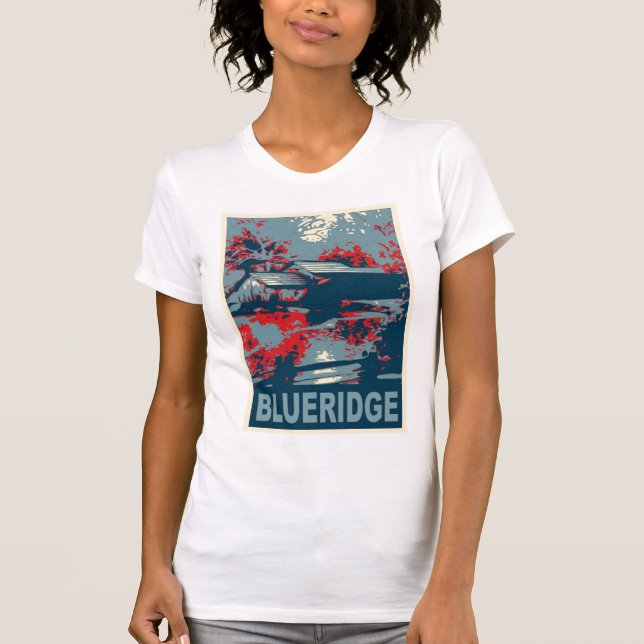 Blueridge Mountains VA, Mabry Mill T-Shirt (Front)