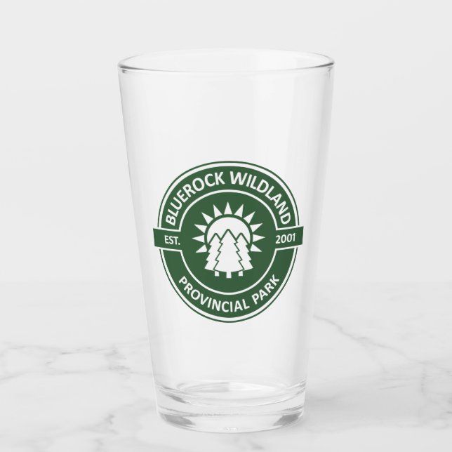 Bluerock Wildland Provincial Park Sun Trees Glass (Front)