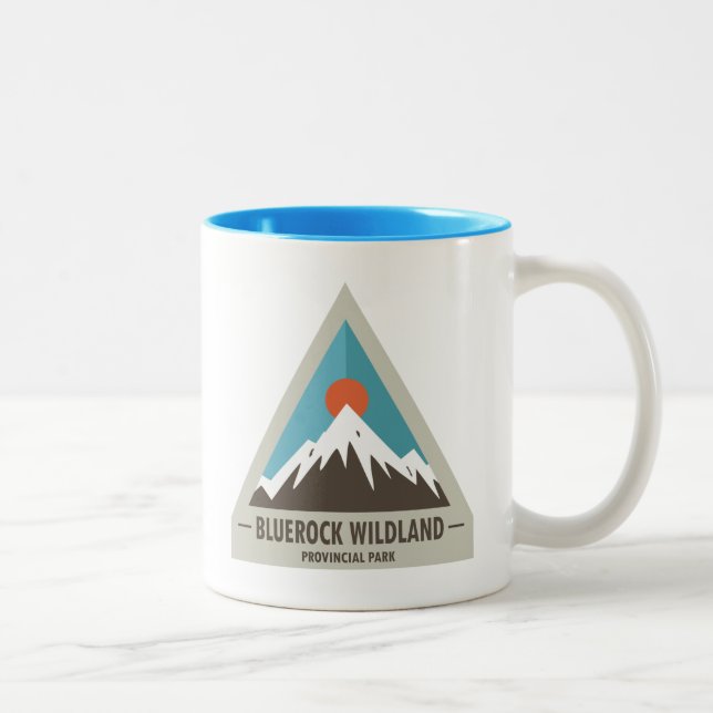 Bluerock Wildland Provincial Park Two-Tone Coffee Mug (Right)