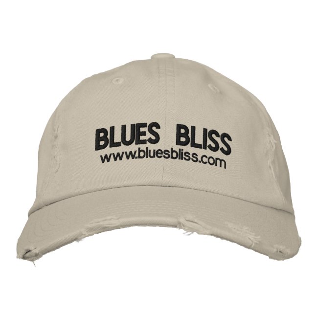 Blues Bliss Distressed Cap (Front)