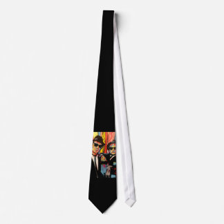 Blues Brothers Pop Art Neck Tie Father's Day Gift