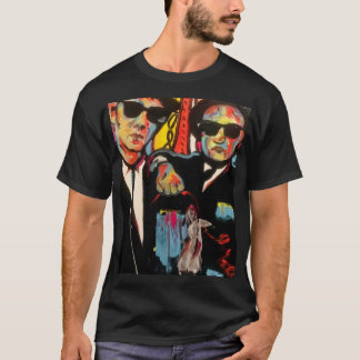 Blues Brothers Pop Art Shirt-Retro Style T-Shirt