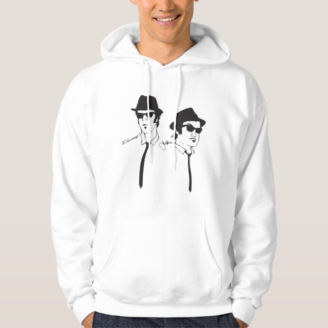 Blues Brothers Pullover Hoodie (Front)