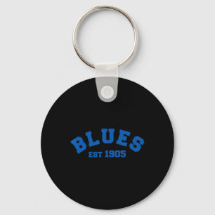 Blues Chelsea Established In 1905 Footbyll Soccer Key Ring