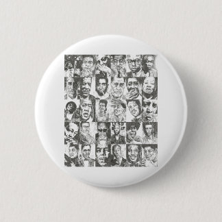 blues collection 6 cm round badge