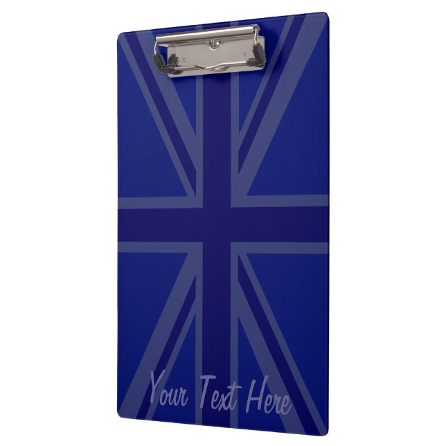 Blues for a Union Jack British Flag Clipboard (Left)