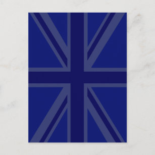 Blues for a Union Jack British Flag Postcard