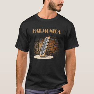 Blues Harmonica mouth organ harmonicist 1 T-Shirt