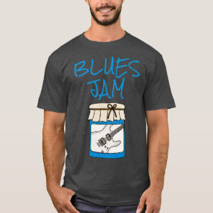 Blues Jam Electric Guitar Guitarist Musician T-Shirt