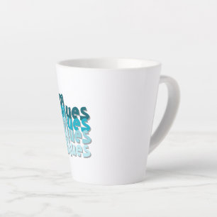 Blues Latte Mug