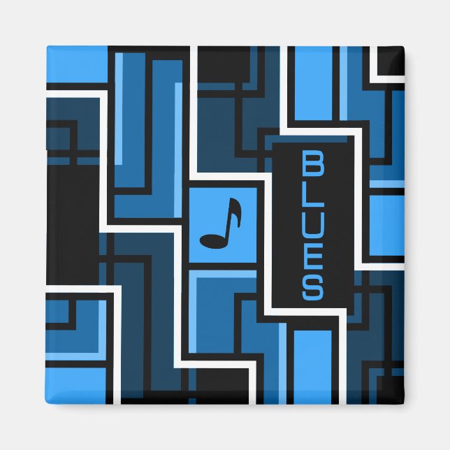 Blues magnet (Front)