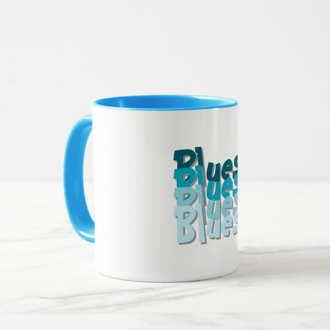 Blues Mug (Front Left)