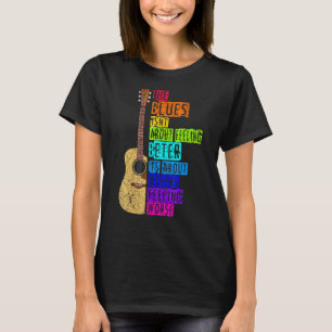 Blues Music Band Vintage Guitar Teacher Blues 1 T-Shirt