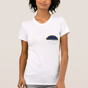 Blues On The Stoop ladies tee with country stoop l
