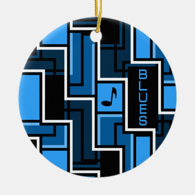 Blues ornament - customise (Front)