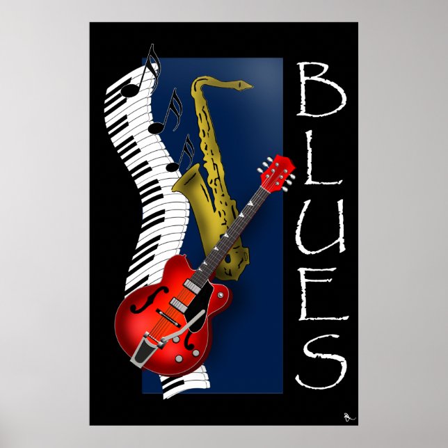 Blues Poster (Front)