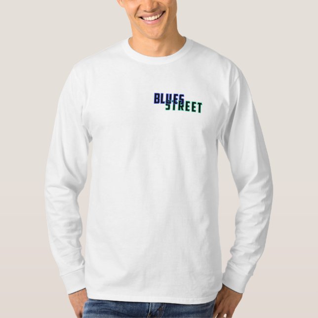 Blues Street Long Sleeve T-Shirt (Front)
