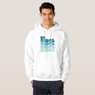 Blues T-Shirt Hoodie